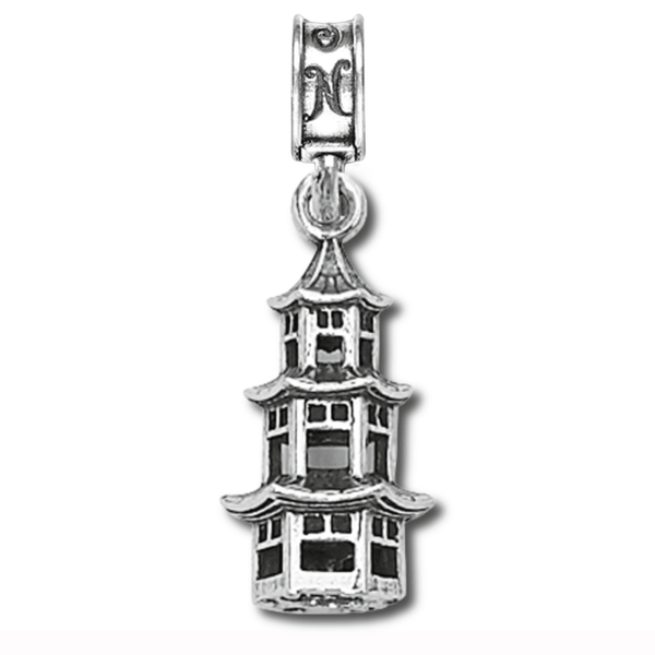 NB Sasebo Japanese Pagoda Charm