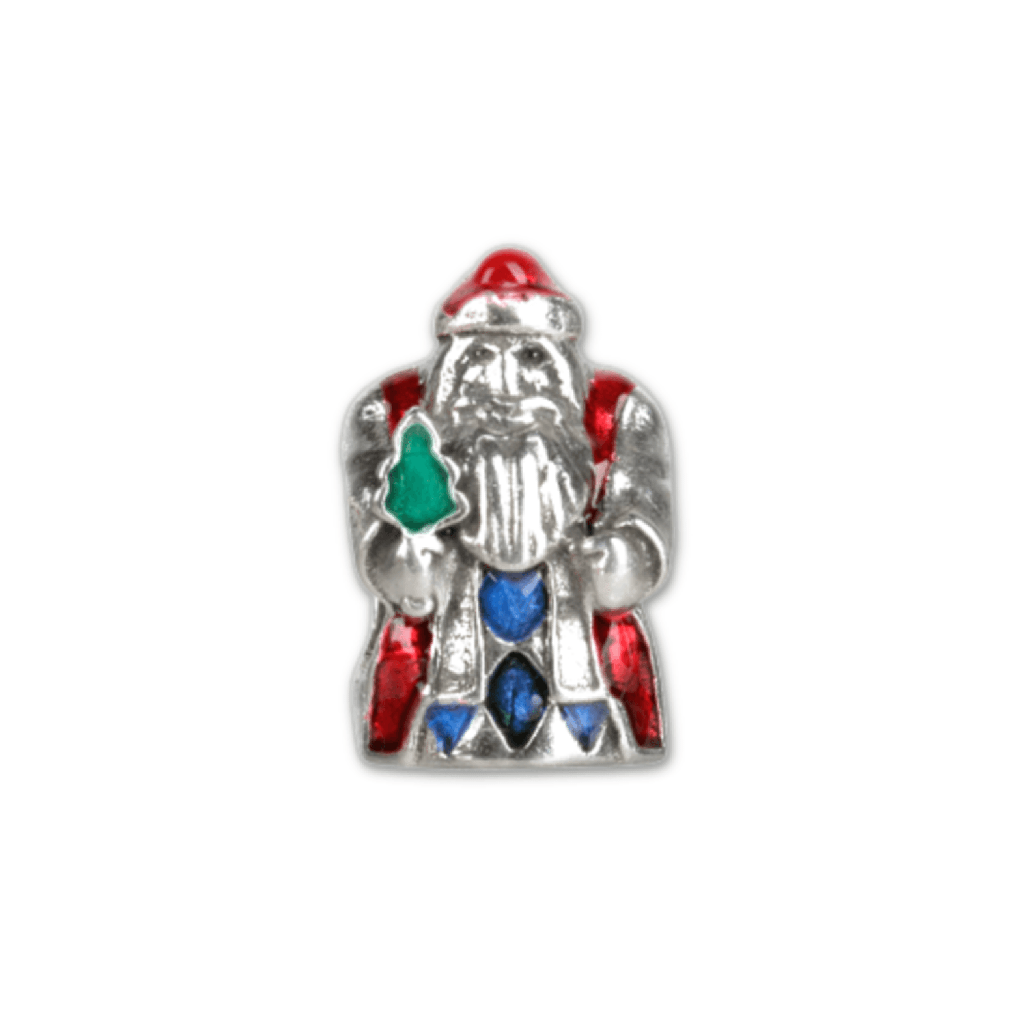 Military Jewelry, Military Charms, Military Gifts,  Classic Santa Charm/Spacer Bead