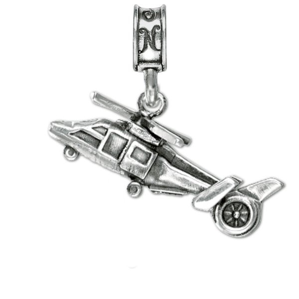 MH-65 Helicopter Charm