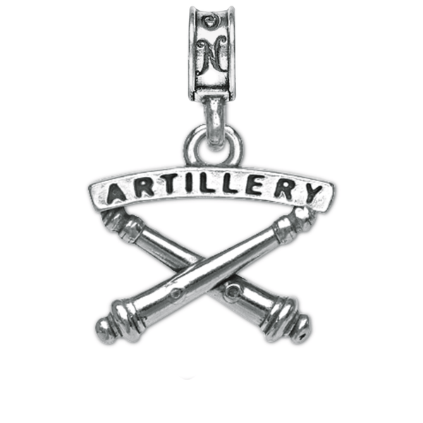 Artillery Badge Charm