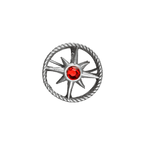 Compass Rose Bead Charm