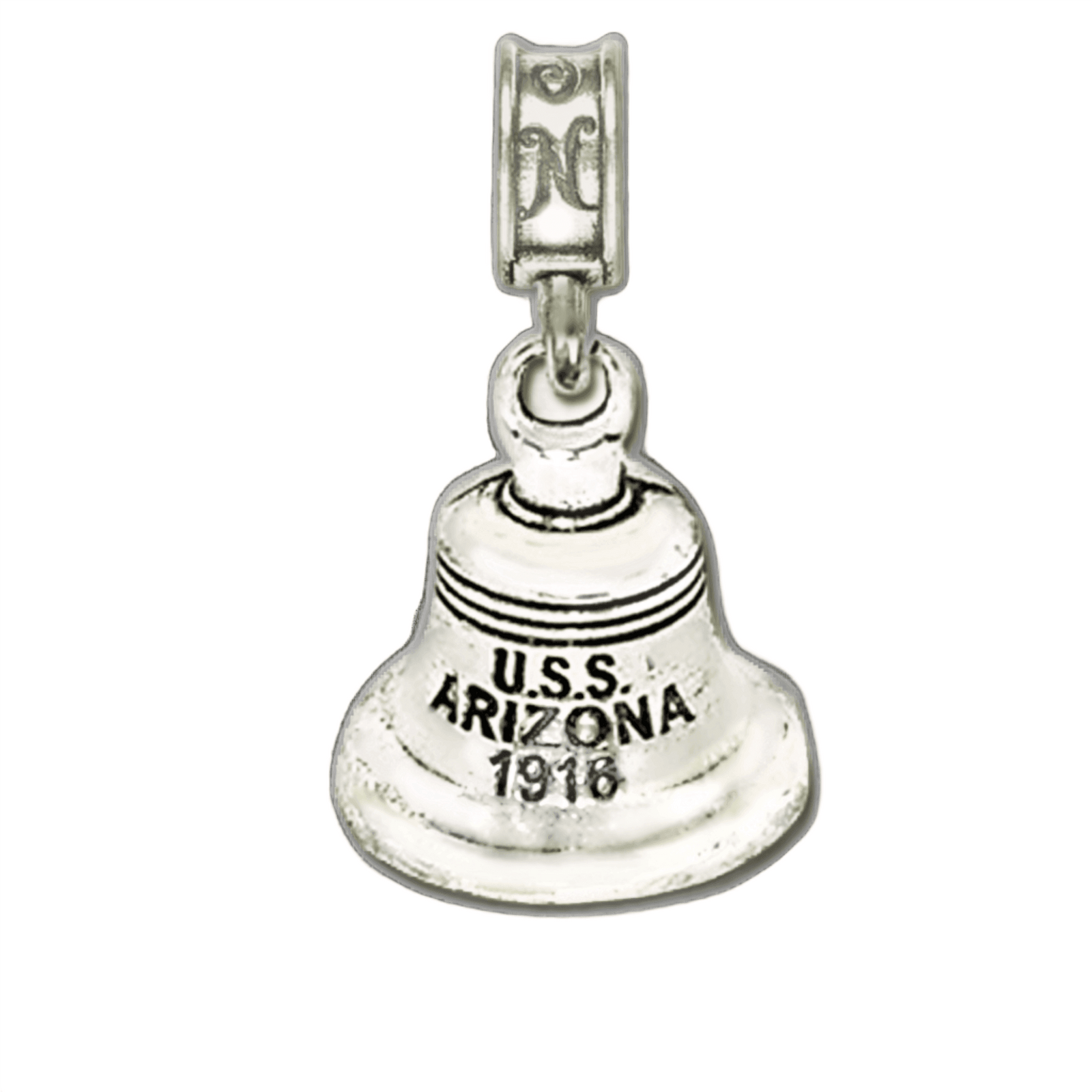 NS Pearl Harbor Arizona Bell Charm