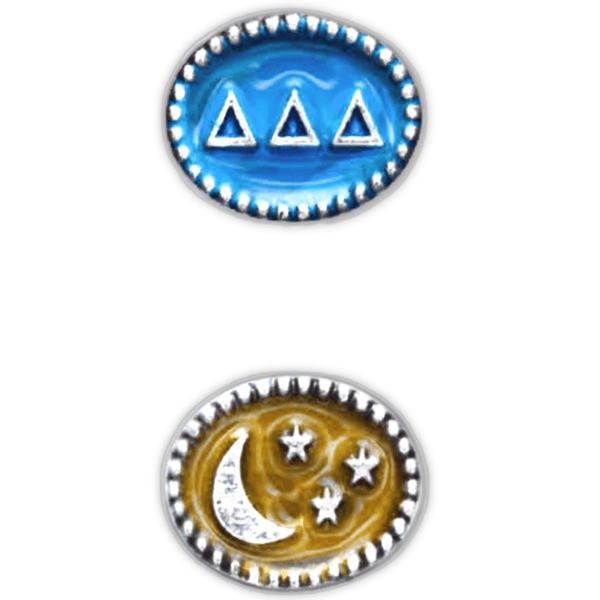 Tri Delta Bead Charm