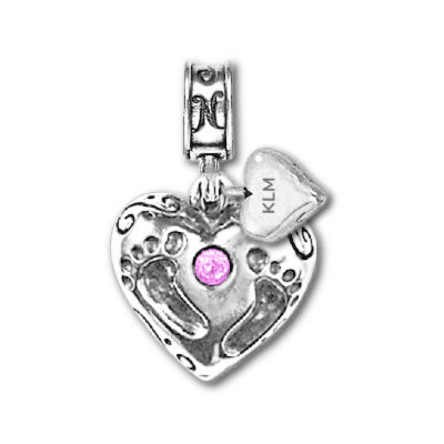 Bundle of Joy Pink Charm