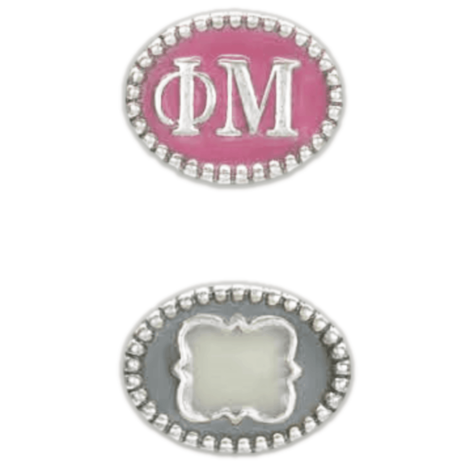 Phi Mu Bead Charm