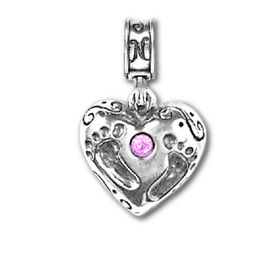 Bundle of Joy Pink Charm