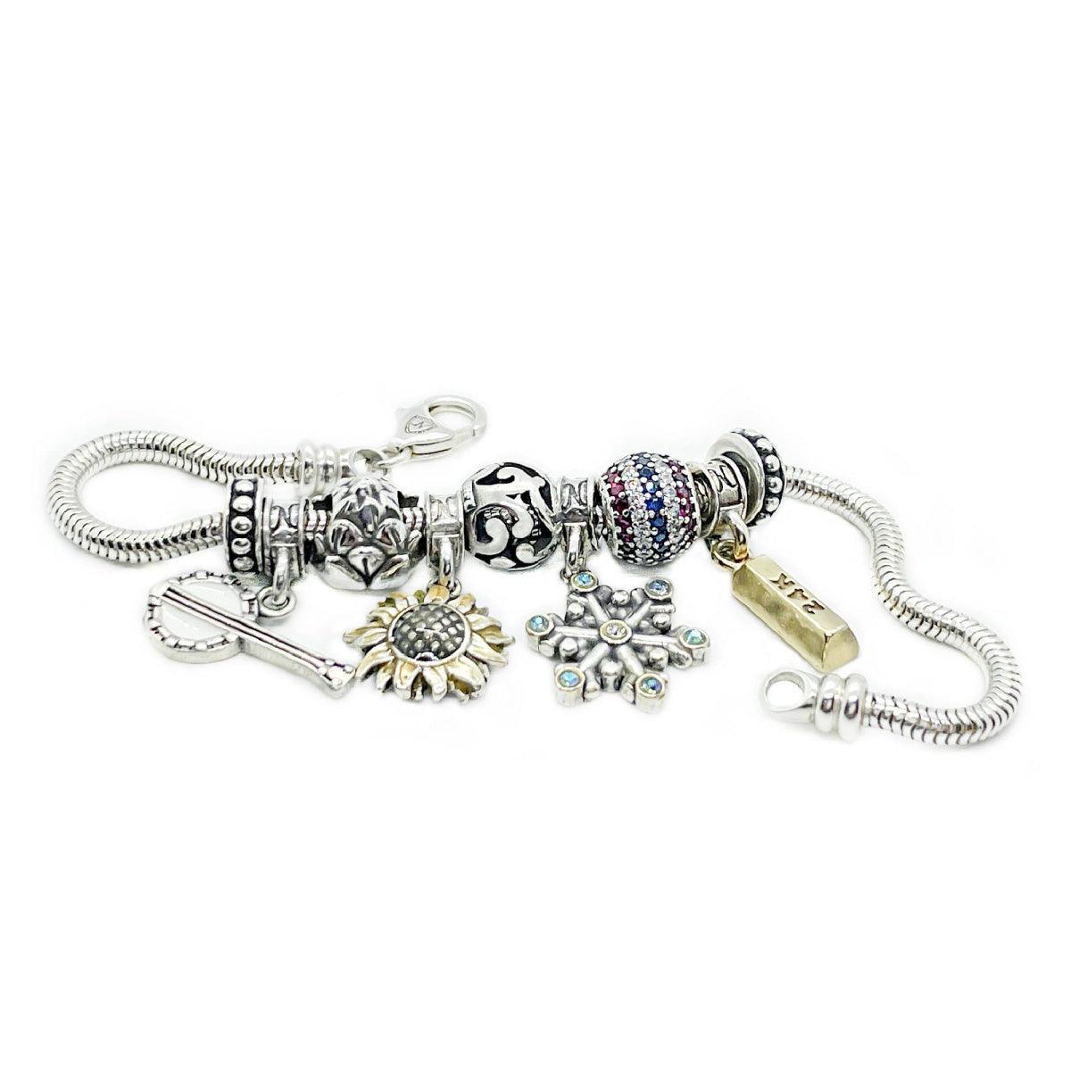 Fort Drum Snowflake Charm