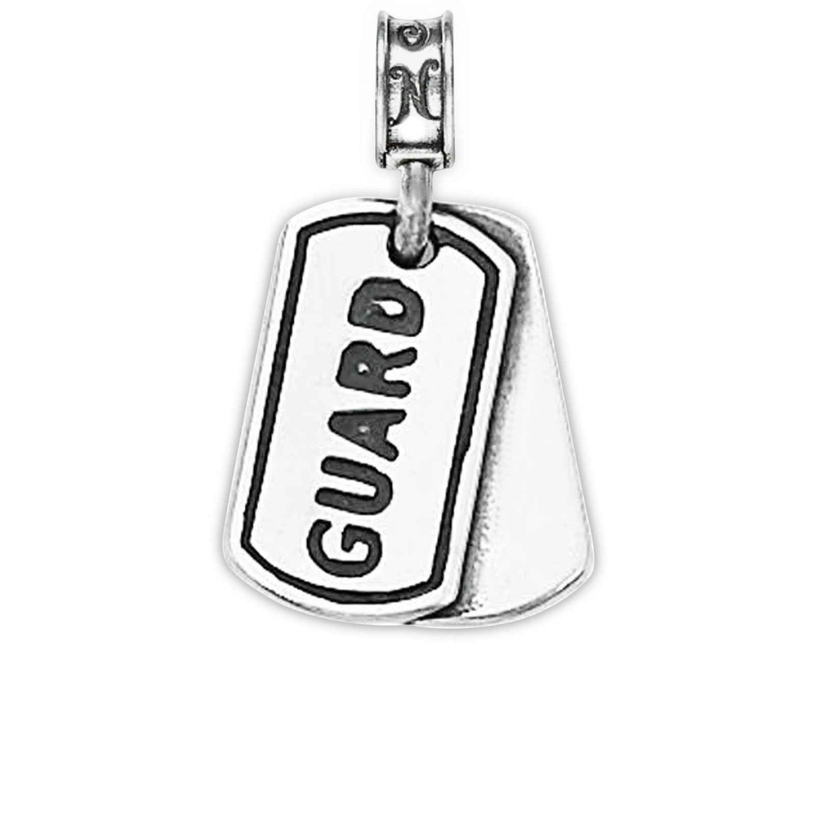 National Guard Dog Tag Charm