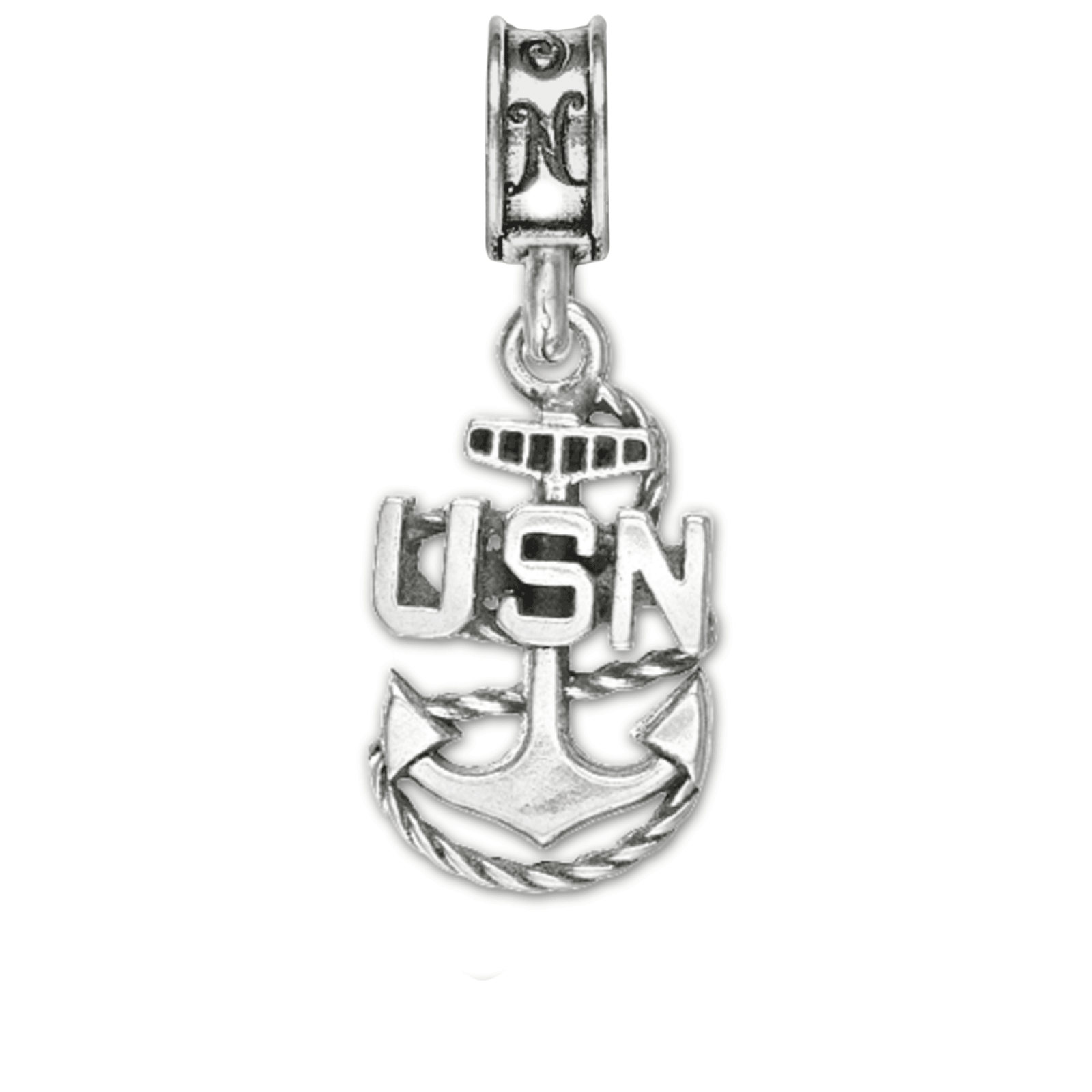 Navy Anchor Charm