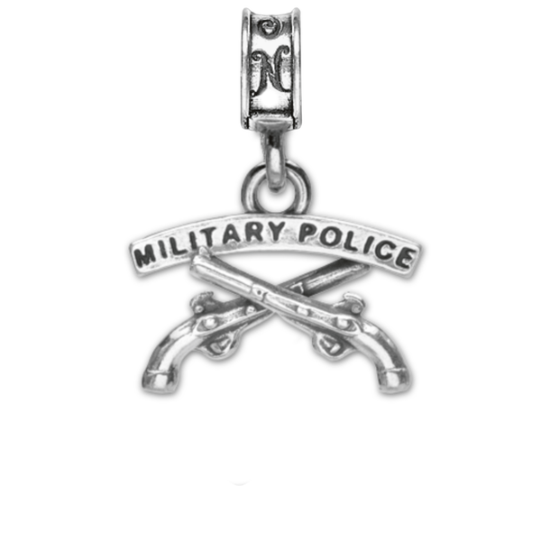 Army Military Police Charm