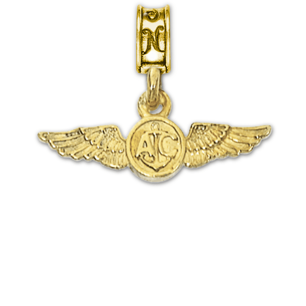 Naval Air Crew Gold Charm