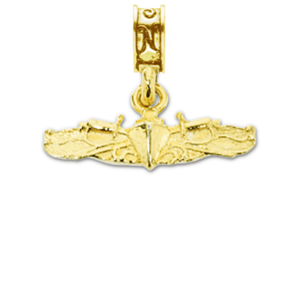 Surface Warfare Officer Charm Gold