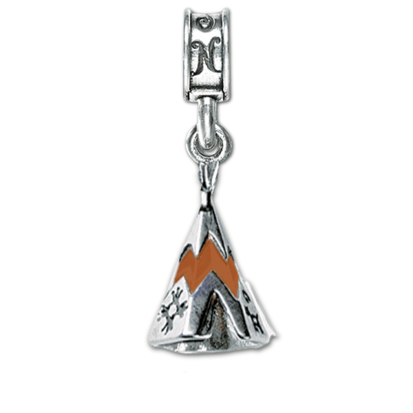 Fort Sill Teepee Charm