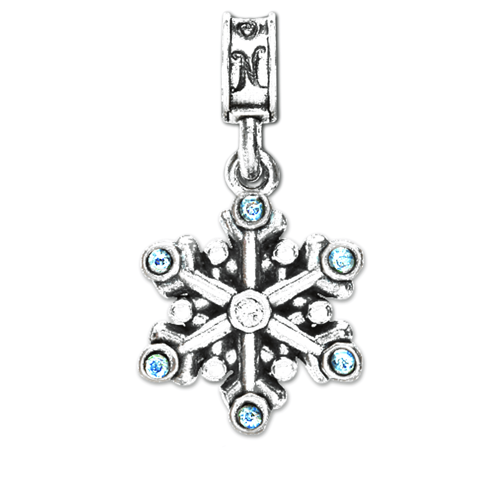 Fort Drum Snowflake Charm