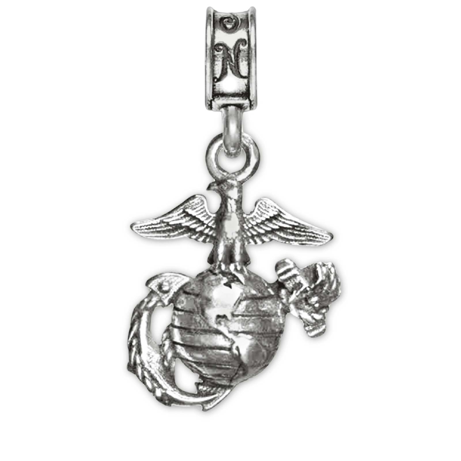 Marine Corps Emblem Eagle Globe and Anchor Charm